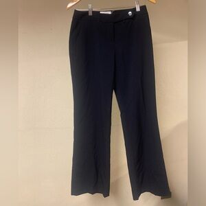 Calvin Klein Women's One Button Suit Pants 4P Black - EUC